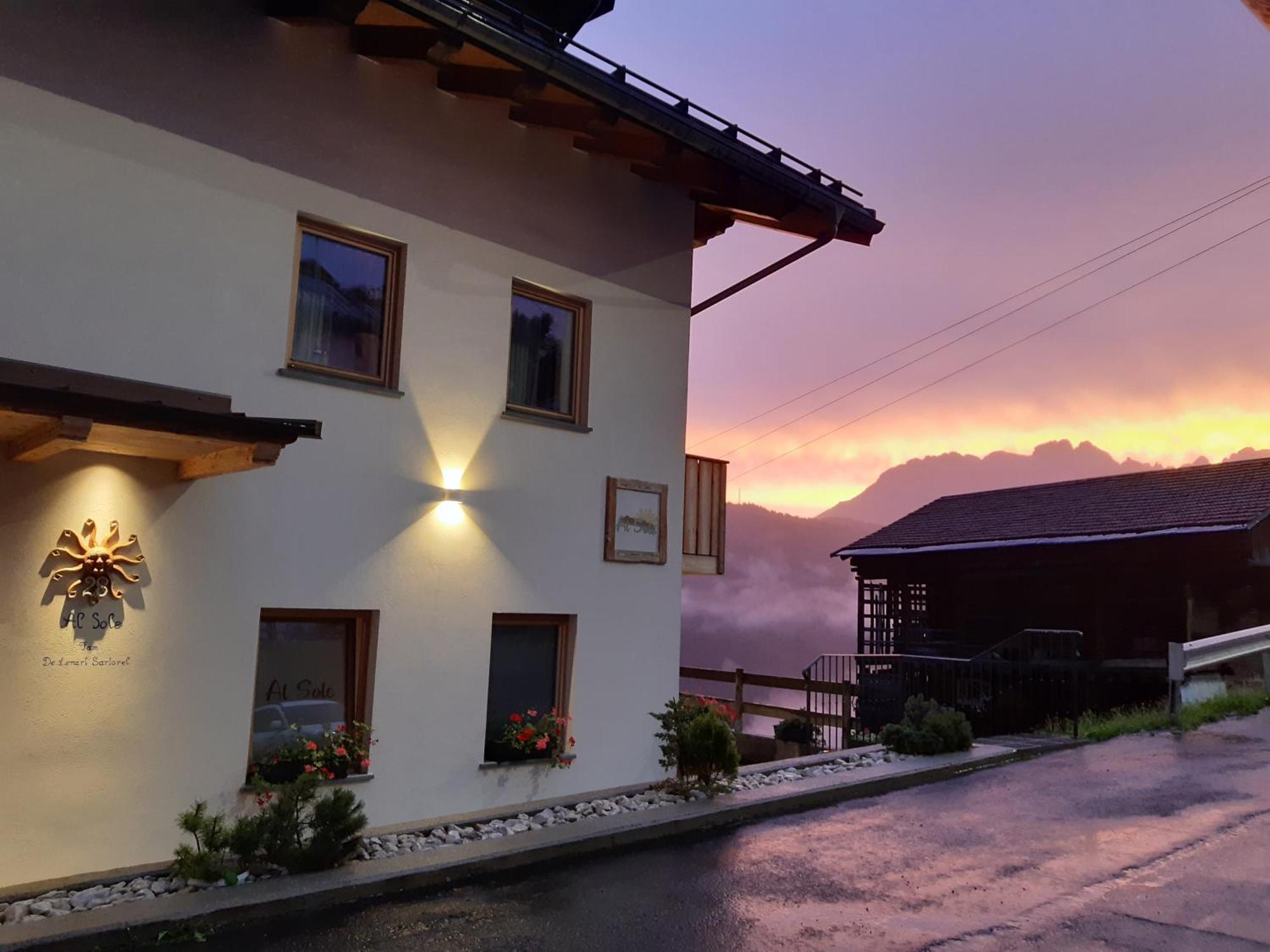 Al Sole B&B Valcomelico Санто-Стефано-ди-Кадоре Экстерьер фото